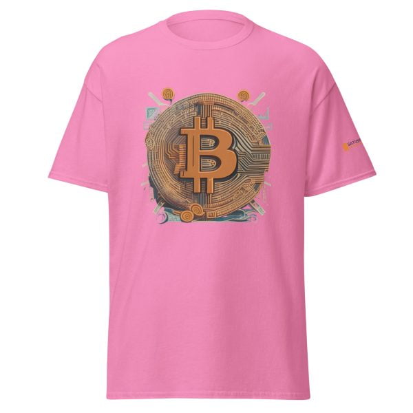 Abstract Bitcoin Logo Tee - Image 20