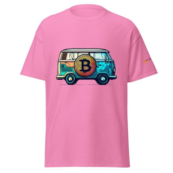 VW Camper Van Bitcoin Logo Tee - Image 24