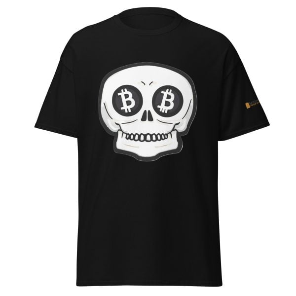 Bitcoin Eyes Skull Tee - Image 3