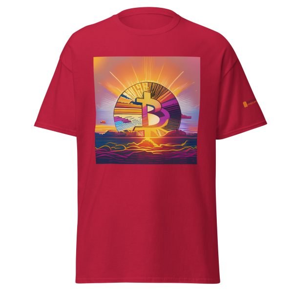 Neon Sunrise Bitcoin Tee - Image 10