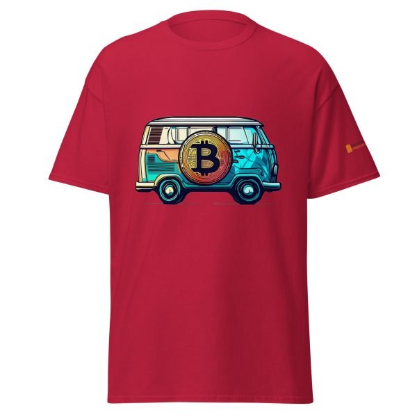 VW Camper Van Bitcoin Logo Tee - Image 10