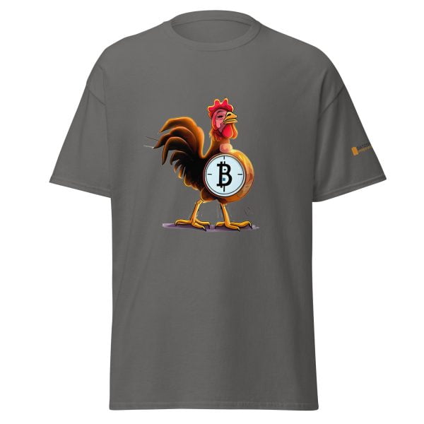 Wake Up To Bitcoin Cockrel Tee - Image 17