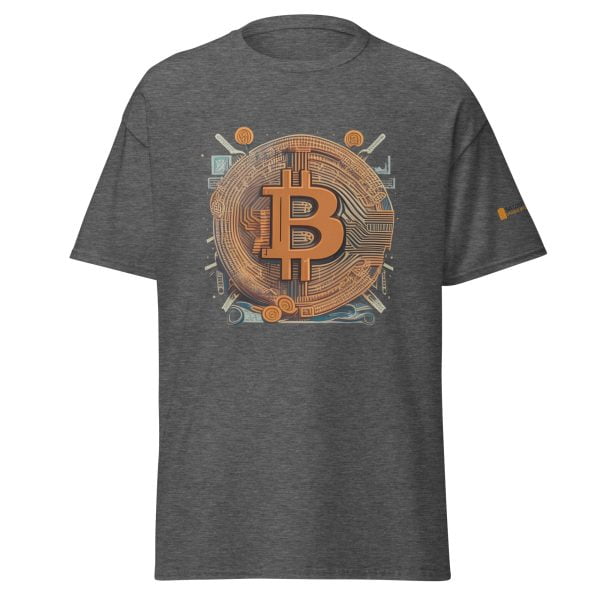 Abstract Bitcoin Logo Tee - Image 12