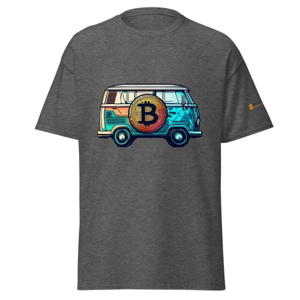 VW Camper Van Bitcoin Logo Tee - Image 14