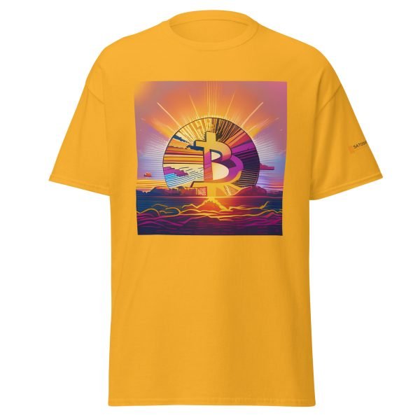 Neon Sunrise Bitcoin Tee - Image 26