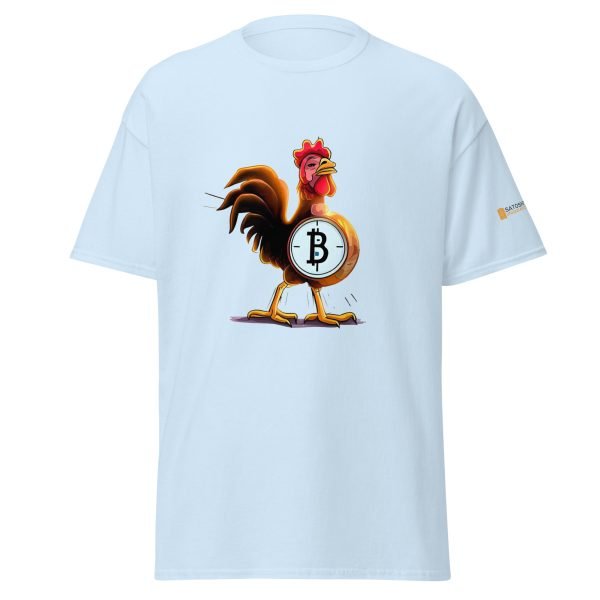 Wake Up To Bitcoin Cockrel Tee - Image 34