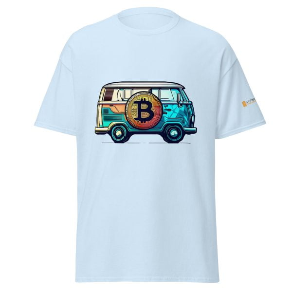 VW Camper Van Bitcoin Logo Tee - Image 34