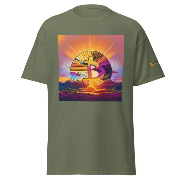 Neon Sunrise Bitcoin Tee - Image 16