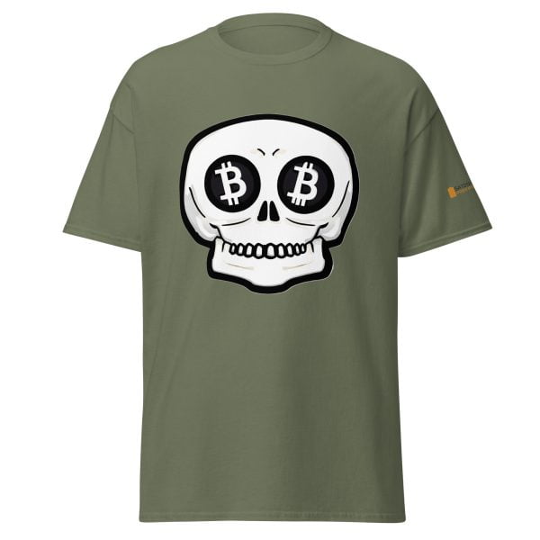 Bitcoin Eyes Skull Tee - Image 19