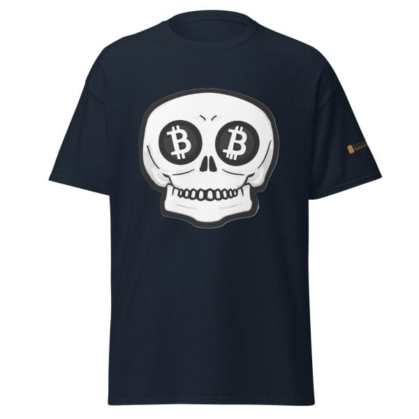 Bitcoin Eyes Skull Tee - Image 5