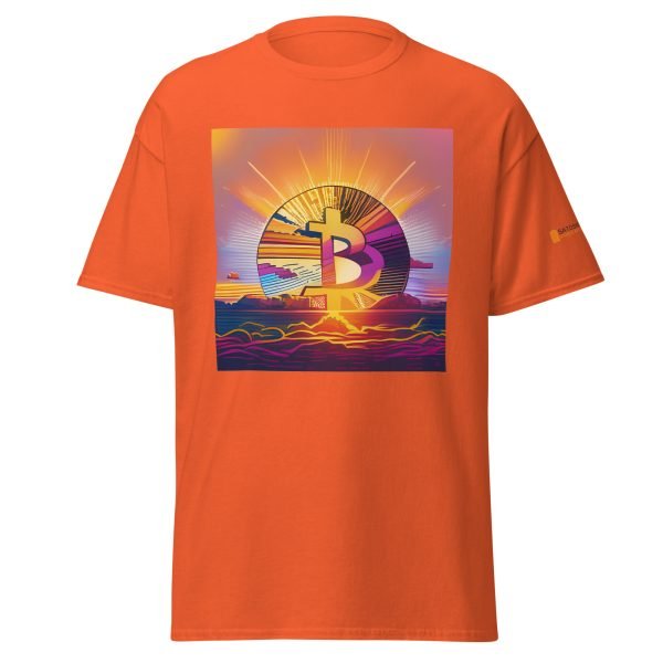 Neon Sunrise Bitcoin Tee - Image 18