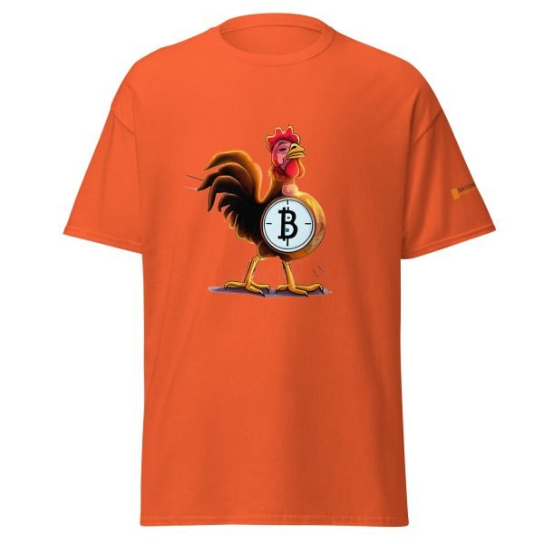 Wake Up To Bitcoin Cockrel Tee - Image 21