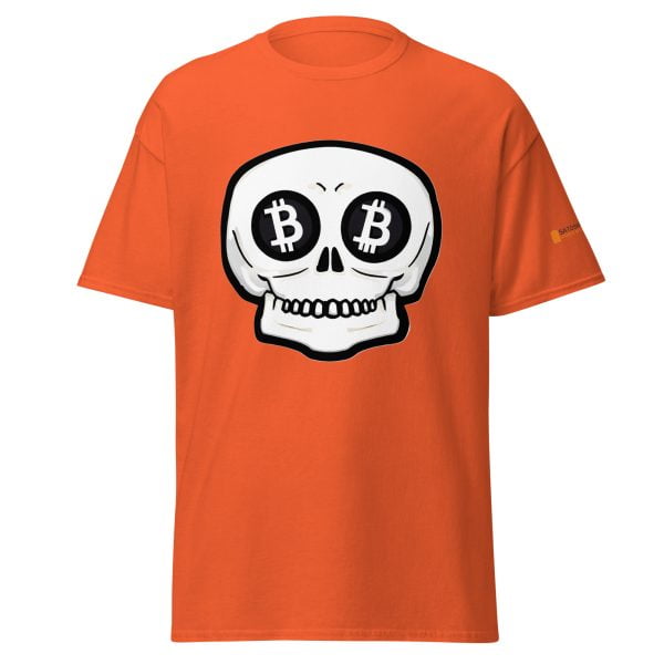 Bitcoin Eyes Skull Tee - Image 21