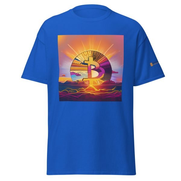 Neon Sunrise Bitcoin Tee - Image 12