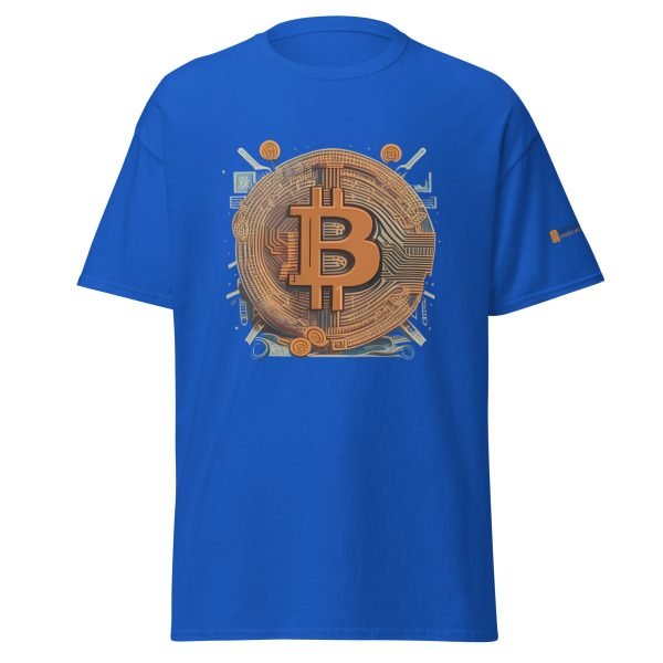 Abstract Bitcoin Logo Tee - Image 10