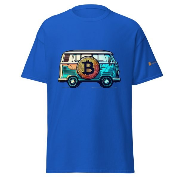 VW Camper Van Bitcoin Logo Tee - Image 12