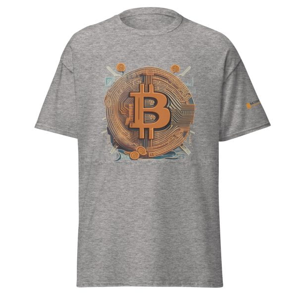 Abstract Bitcoin Logo Tee - Image 24