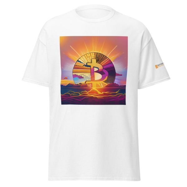 Neon Sunrise Bitcoin Tee - Image 30