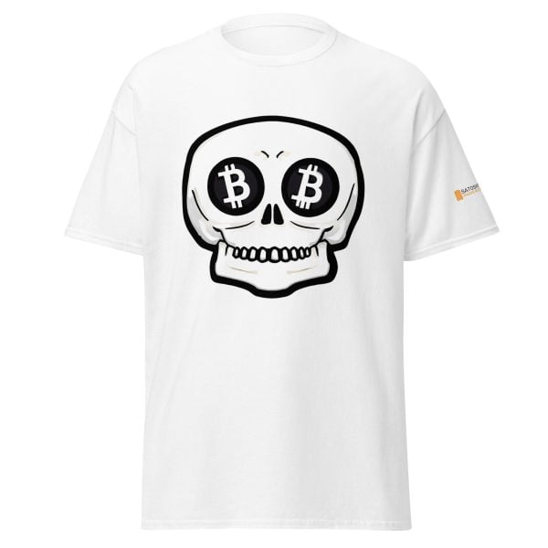 Bitcoin Eyes Skull Tee