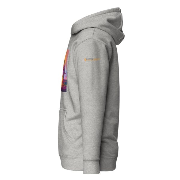 Neon Sunrise Bitcoin Hoodie - Image 12