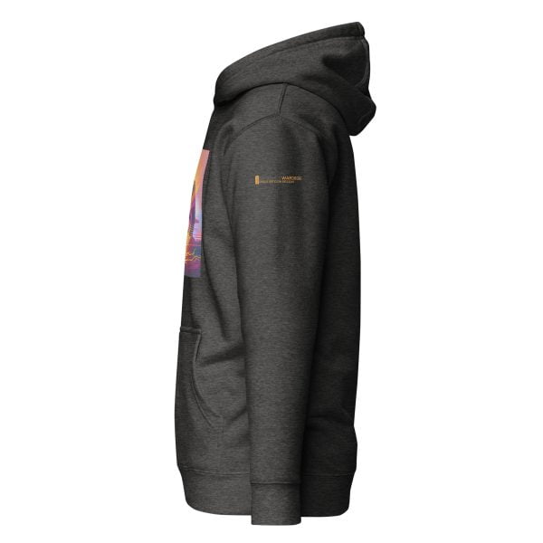 Neon Sunrise Bitcoin Hoodie - Image 10