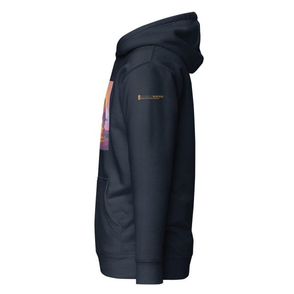 Neon Sunrise Bitcoin Hoodie - Image 6