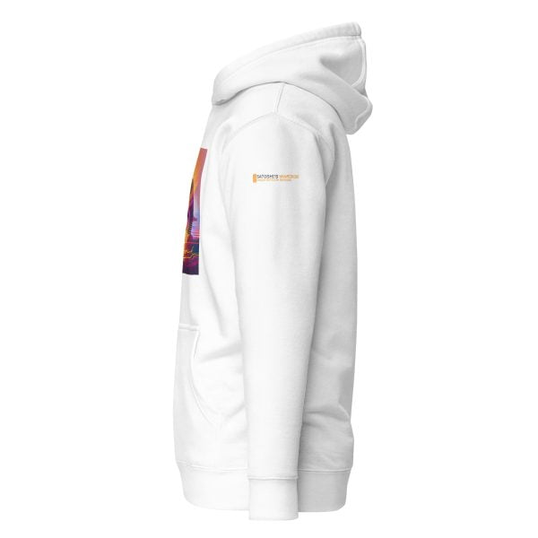 Neon Sunrise Bitcoin Hoodie - Image 13