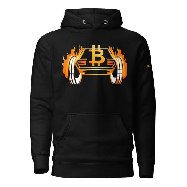 Bitcoin Hot Wheels Hoodie - Image 2